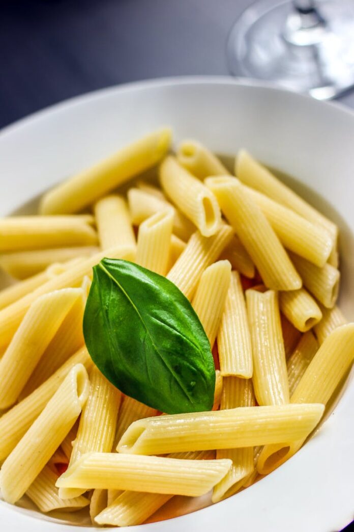 Bowl of Penne Pasta