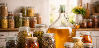 Szklana rewolucja w spiżarni – balony szklane i powrót do tradycyjnych metod przechowywania. Dlaczego warto? szklane balony i słoiki
